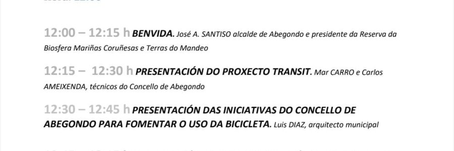 Presentación de los resultados de Transit